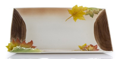 Блюдо «Осіяння листя»