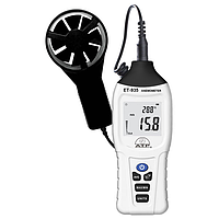 Анемометр FLUS ET-935 (0,4-30 м/с; від -30 до +60 °С) з виносною крильчаткою
