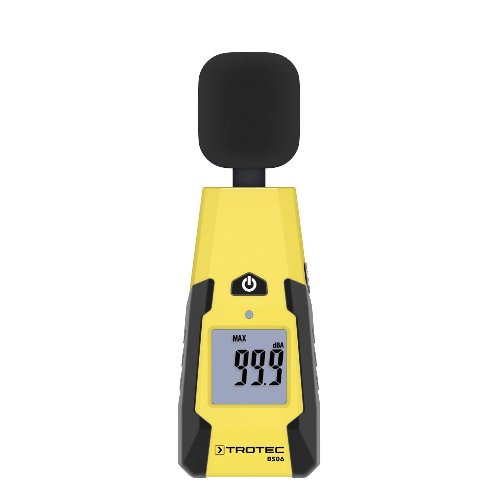Цифровий шумомір Trotec BS06 ( 40 - 130 dB (A) (31.5 Hz - 8 кгц)) Німеччина