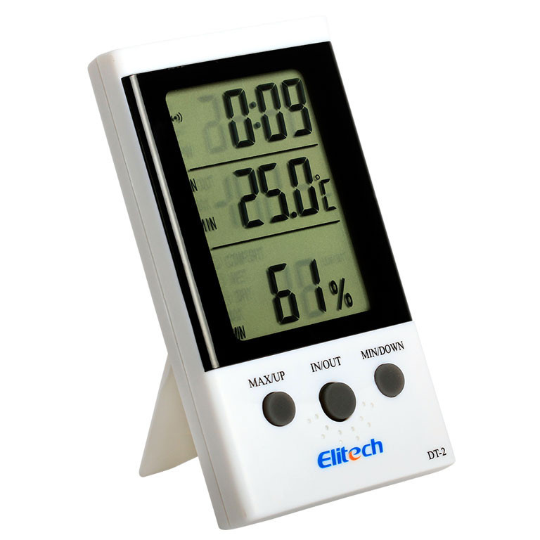 Термогігрометр Elitech DT-2 (-30...+50°C; 20%...99%) з термопарою 2 м (-50...+70°C)