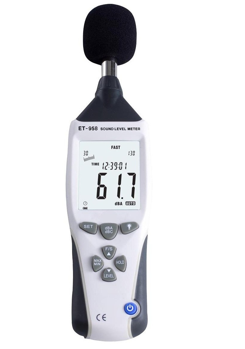 Шумомір-реєстратор Flus ET-958 (30-130 dB)