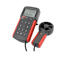 Анемометр UNIT UT361 (1,00-30,00 м/с; 0-40 C; 0-999900m3/min) Пам'ять 2044