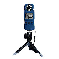 Анемометр Misol WS4000 (0,3-30 м/с; -29,9 С до +59 С) зі шкалою Бофорта і триногою