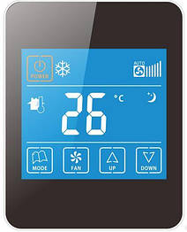 Програмований терморегулятор iReg T6 black для теплих підлог - програматор