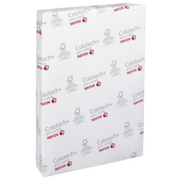 Папір офісний А4, 170 г/м2, 25 аркушів Xerox Colotech+ Gloss Coated, фото 1