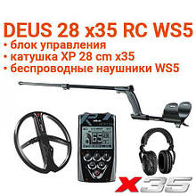 Металошукач XP Deus 28 x35 RC WS5