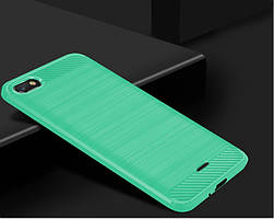 Чохол Carbon для Xiaomi Redmi 6A М'ятний
