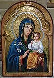 Ікона Богородиці "Нев’янучий цвіт" писана, фото 3