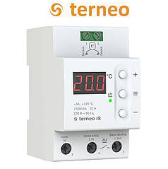 Терморегулятор Terneo rk (на DIN-рейку), Україна
