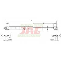 Амортизатор газовий 3221572R1 Case-IH, MC CORMICK