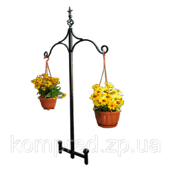 Стійка садова для кашпо декоративна СД-2, фото 1