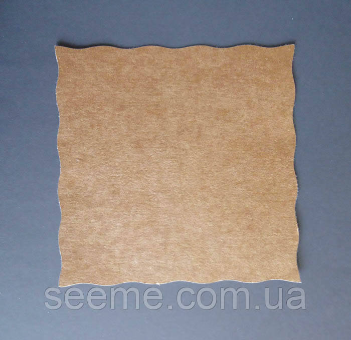 Крафт картон з ажурними краями, 250×250 мм, комплект 10 шт