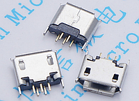 Разъем гнездо micro USB 5pin