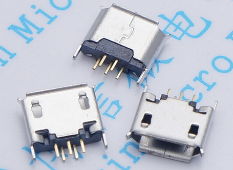 Роз'єм гніздо micro USB 5pin, фото 1