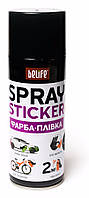 Краска-пленка BeLife Spraysticker STANDART черная матовая 400мл (R4)