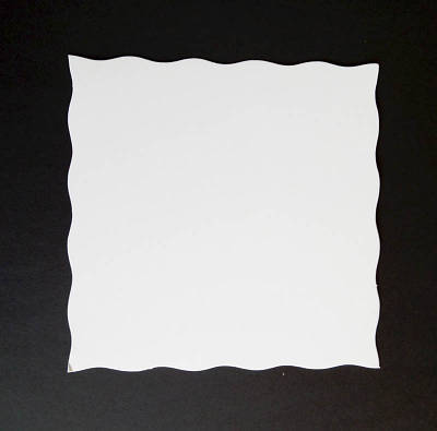 Картон з ажурними краями, 250×250 мм, комплект 10 шт.