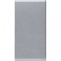 Заглушка, 1-модуль (срібний) Zenit ABB N2100 PL