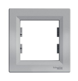 Одинарна Рамка алюмінієва Schneider electric Asfora EPH5800161