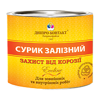 Краска масляная сурик железный МА-15 защита от коррозии ТМ «ДНІПРО-КОНТАКТ» 2,5 кг