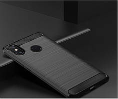 Чохол Carbon для Xiaomi Mi Max 3 Чорний
