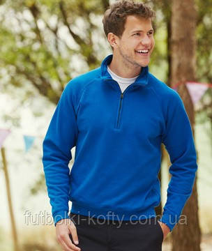 Чоловічий класичний светр із коміром на замку, фото 1