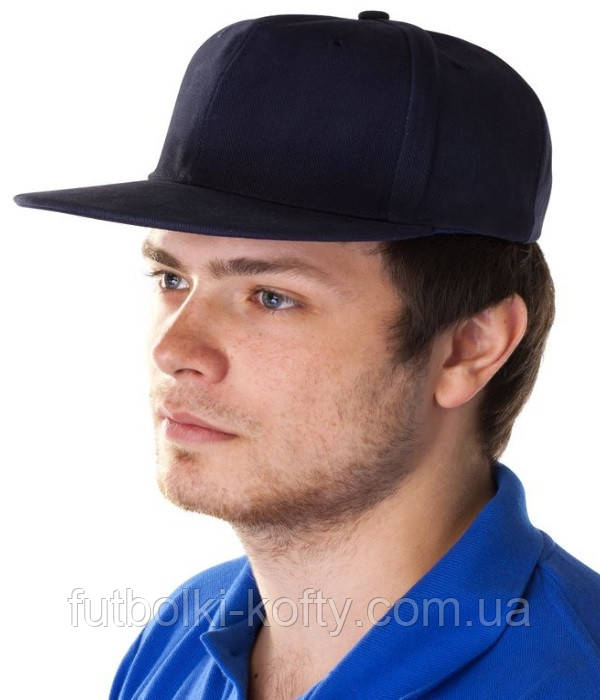 Шестипанельна бейсболка з прямим козирком Myrtle Beach, фото 1