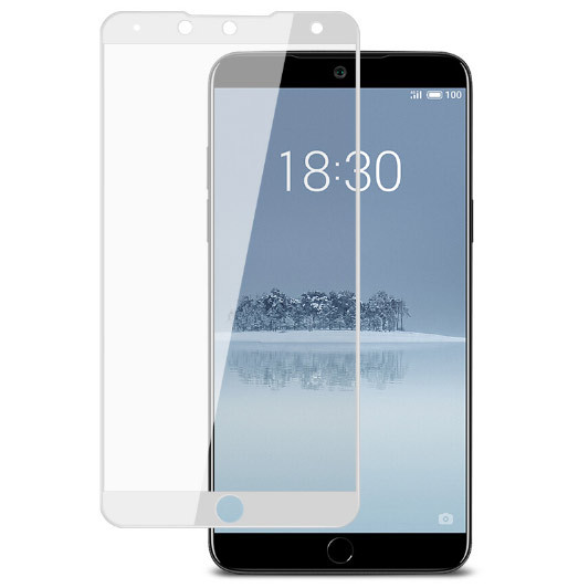 Full Cover захисне скло для Meizu 15 - White