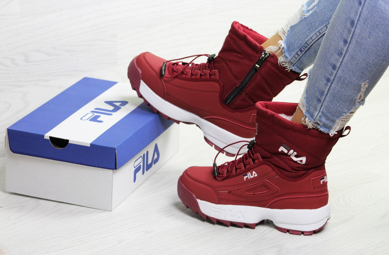 Купить Ботинки Fila Женские