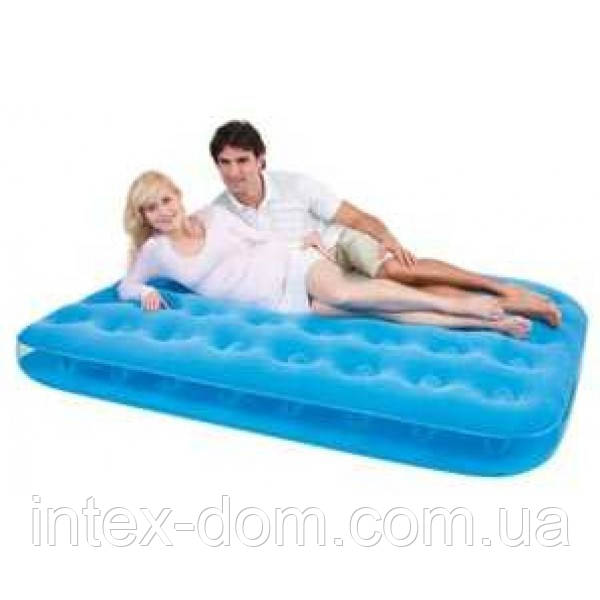 Bestway 67389 (191x137x22 див.) Надувний матрац (Синій)