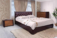 Кровать Ассоль ромбы с подъемным механизмом (венге 160х200 см)