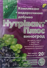 Добриво Нутрівант-Плюс виноград, 20 г, Україна