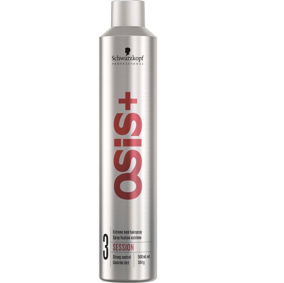 Лак для волосся екстрасильної фіксації "Schwarzkopf" OSIS Finish Session Spray (500ml)