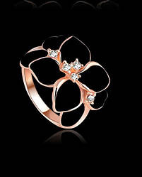 Кільце "Чорна лілія-2"