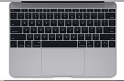 Apple MacBook Pro 13 15 17 Retina Накладка Захист RU/EN клавіша ENTER гіріз. USA чорний A1708 A1278 A1534