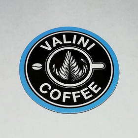 Рекламные фотомагнитики для кофейни во Франции. Диаметр 57 мм 3