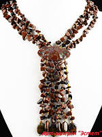 Ожерелье из обсидиана