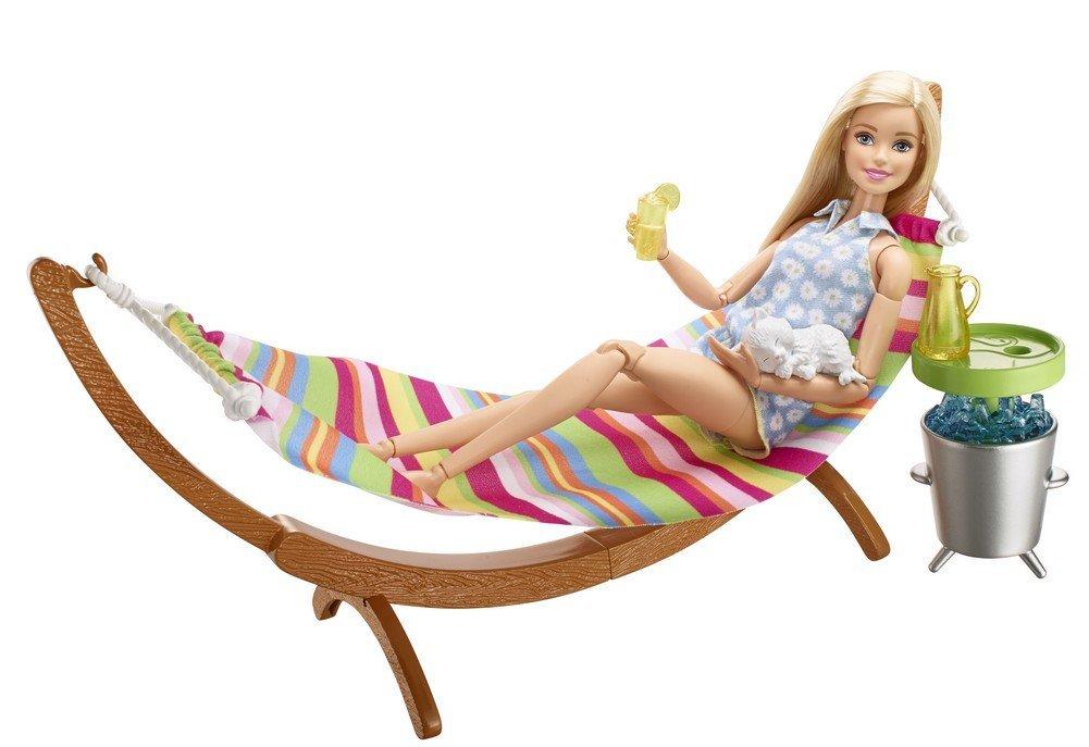 Набор мебели гамак и аксессуары Барби Barbie Hammock Accessory Set - фото 2 - id-p801065494