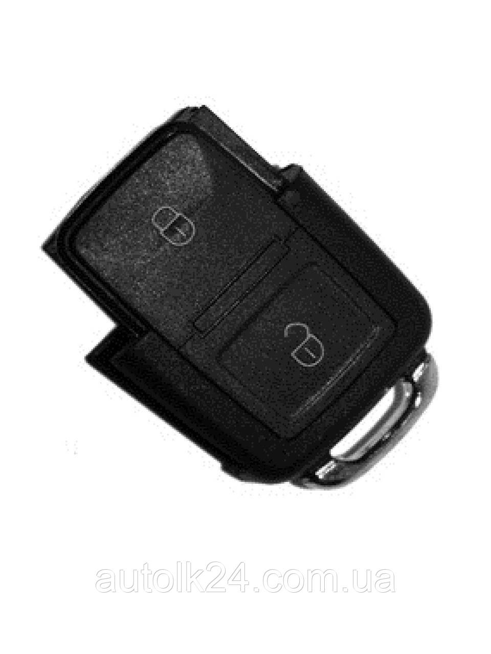 Корпус пульта 2 кнопки для Volkswagen, SKODA, SEAT
