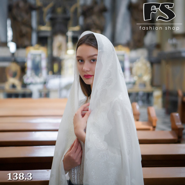 шарф в церковь