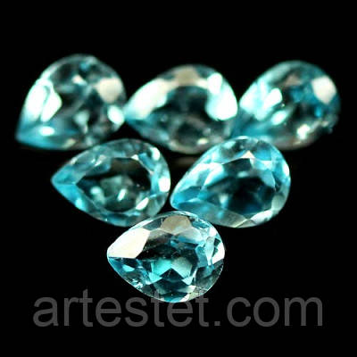 Топаз природний 4.1 ct - 24 шт.
