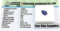 Star Blue Sapphire