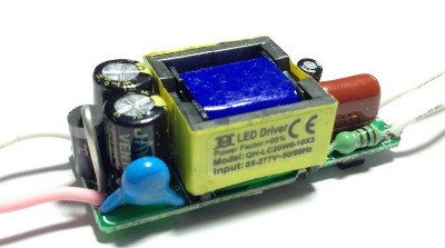 Драйвер 650 мА, 6-10 світлодіодів 3W