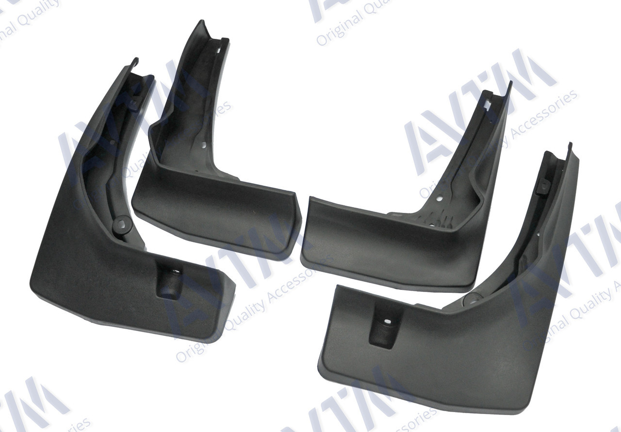 Бризковики Mercedes-Benz GLA (без порогів) 2015-кт 4шт, фото 1