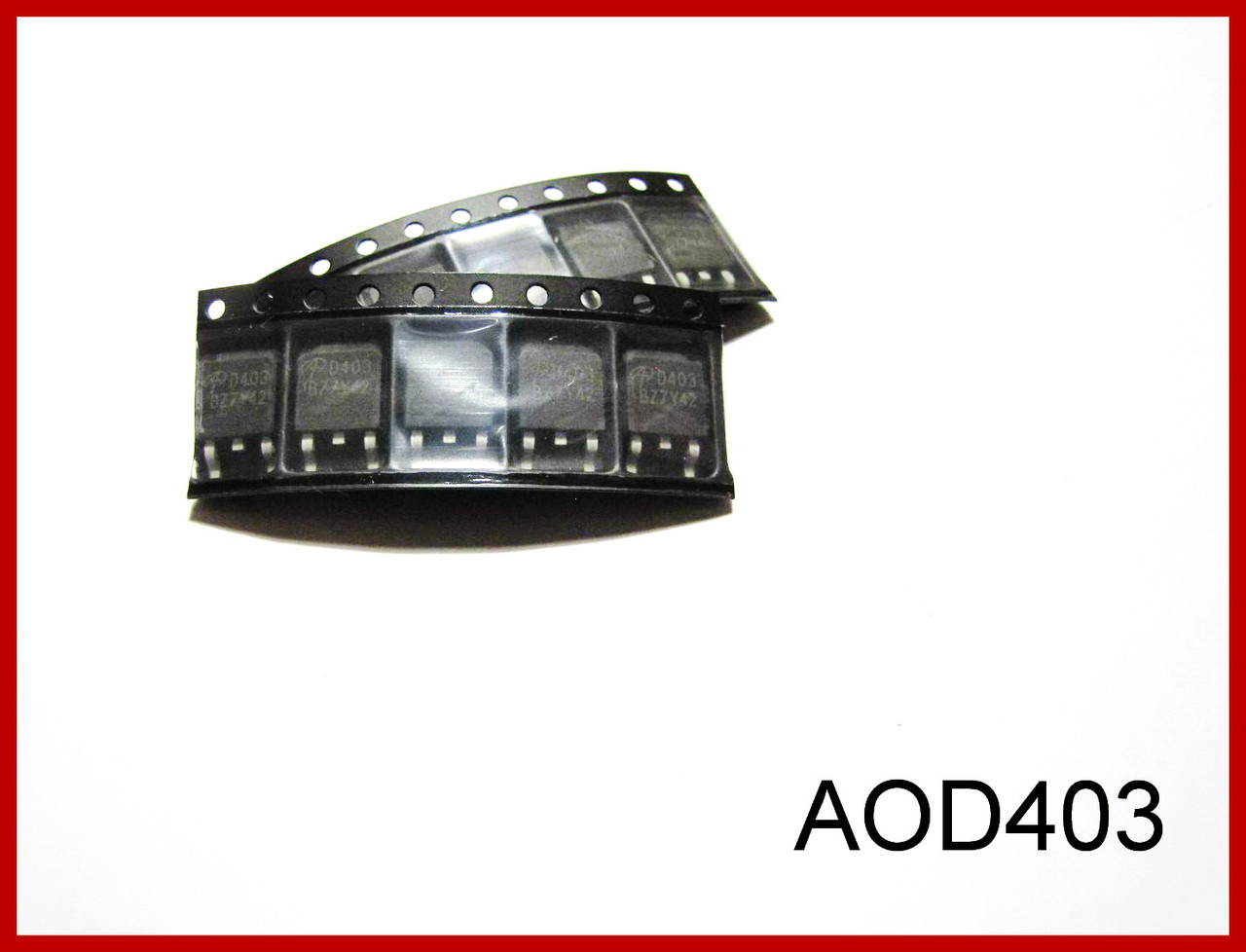 AOD403, MOSFET, польовий транзистор.