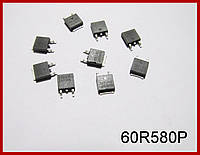 60R580P, MOSFET, полевой транзистор.