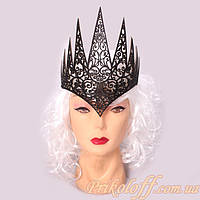 Корона чорна на Гелловін.