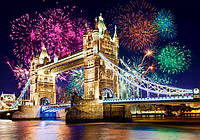 Пазлы Феерическое шоу, Тауэрский мост Лондон на 500 элементов