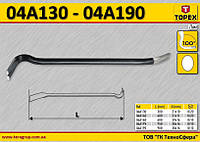 Лом-гвоздодер 21x10мм, TOPEX 04A130