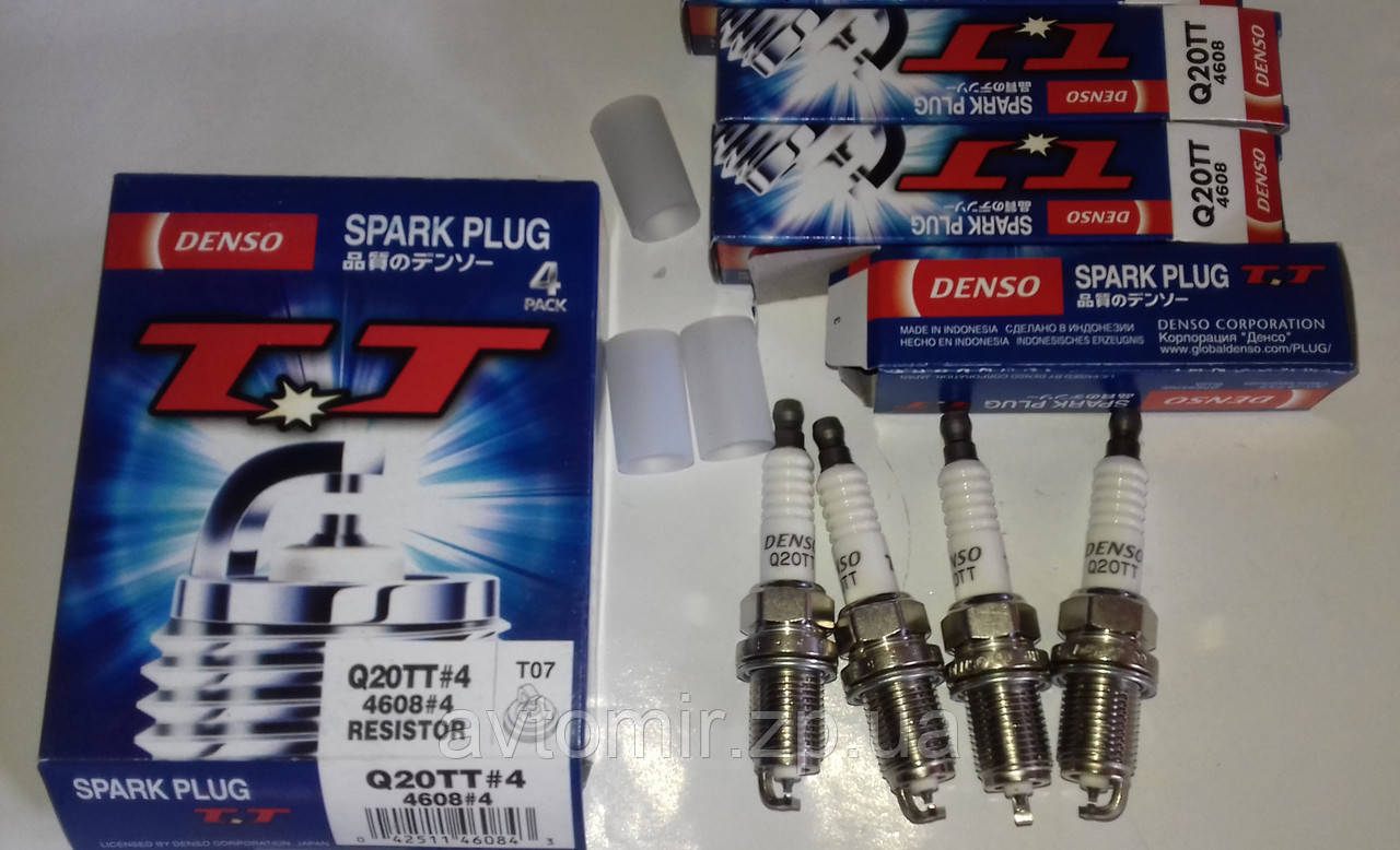 Свічки запалювання DENSO Q20TT Ланос,Lanos 1.6 16 кл, фото 1