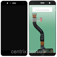 Дисплей (экран) для Huawei P10 Lite (WAS-L21/WAS-LX1/WAS-LX1A) + тачскрин, цвет черный